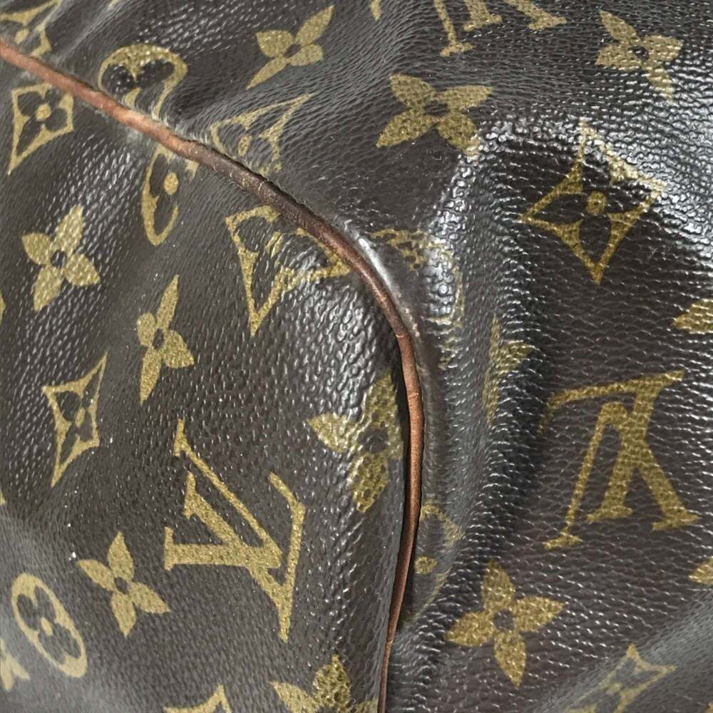 LOUIS VUITTON Brown Monogram Canvas Boston Bag - Picture 9 of 16